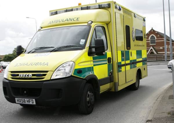 Ambulance crews experienced delays