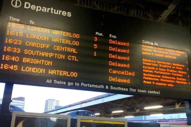 Portsmouth Harbour trains