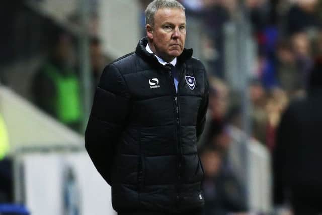 Pompey boss Kenny Jackett Picture: Joe Pepler