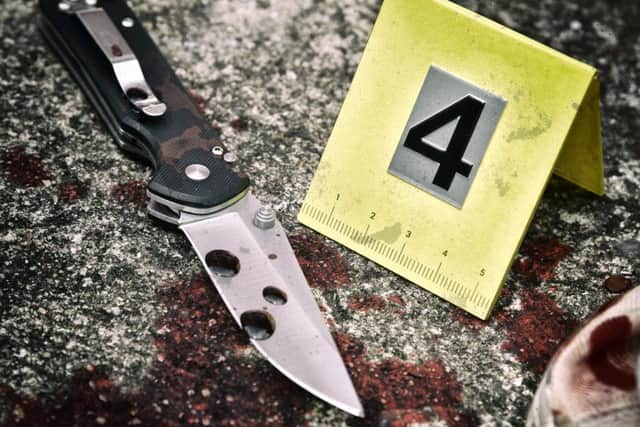 Knife crime is a growing problem