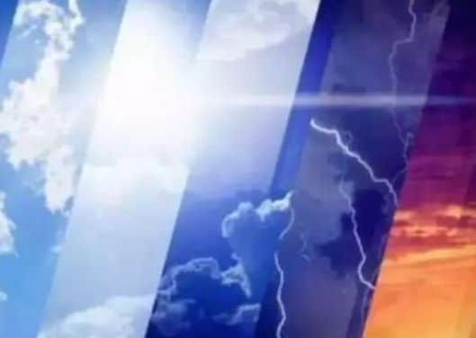 There is a 90 per cent chance of rain this afternoon