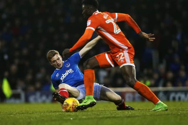 Pompey lost 1-0 in their League One match against Shrewsbury. Picture: Joe Pepler/Digital South