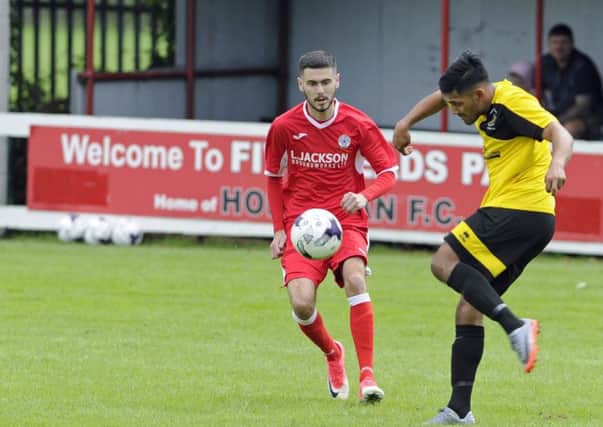 Horndean's Josh Maloney scored two goals in their 4-3 league win. Picture: Ian Hargreaves