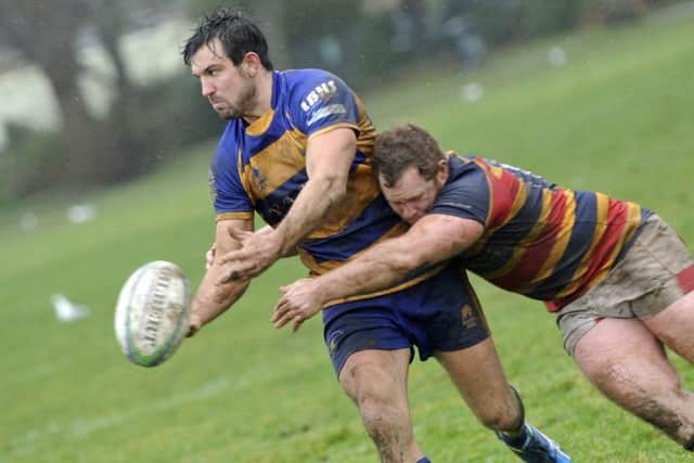 Wes Duggan in control as Gosport beat KCS. Picture Ian Hargreaves  (180183-1)