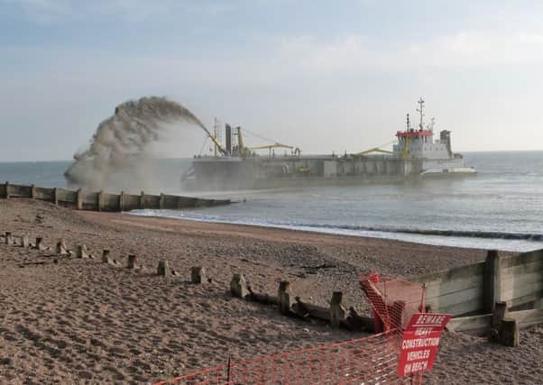 The work to rebuild the beach follows dredging works at Eastoke in 2015, which was also managed by the Eastern Solent Coastal Partnership