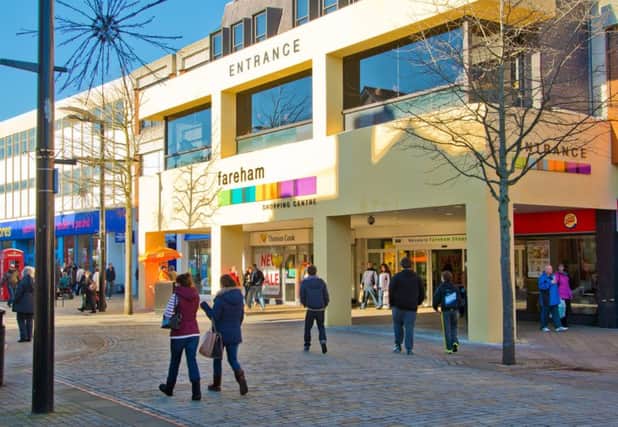 Fareham Shopping Centre, where M&S could be closed