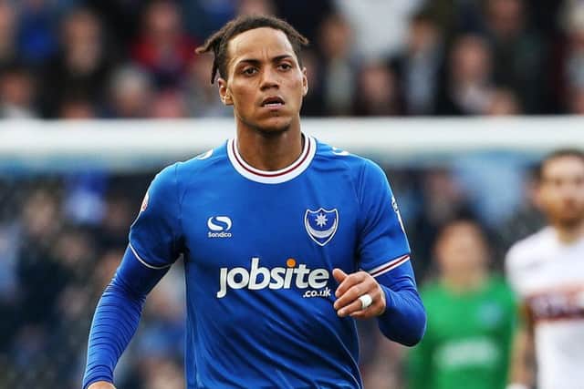 Pompey winger Kyle Bennett Picture: Joe Pepler
