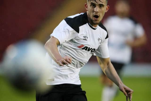 Derby midfielder Jamie Hanson
