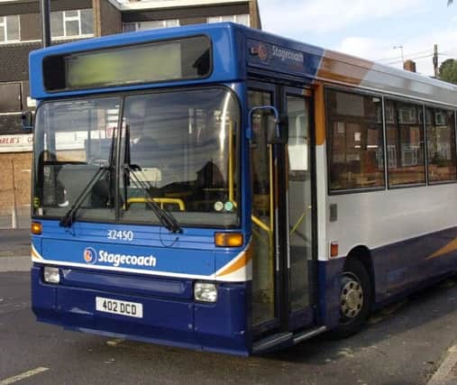Stagecoach bus.

Picture: Michael Scaddan