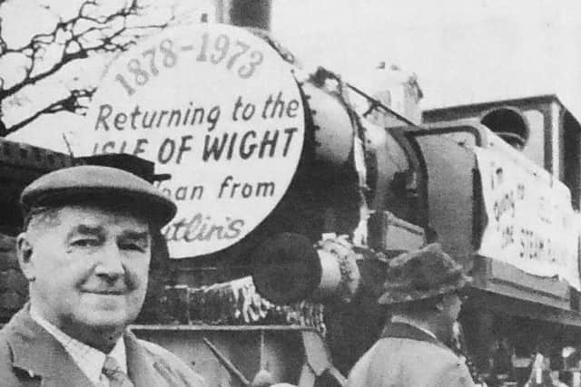 Cecil Miller with Brighton, which he first drove in the 1920's
