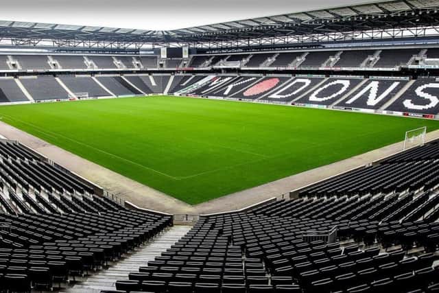 Stadium MK has a capacity of more than 30,000