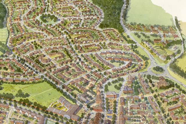 Up to 6,000 homes will be developed as part of the Welborne project