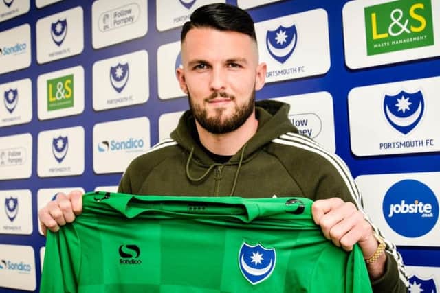 Stephen Henderson has returned to Pompey on loan. Picture: Colin Farmery