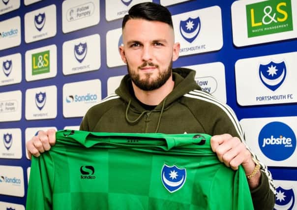 Stephen Henderson has returned to Pompey on loan. Picture: Colin Farmery