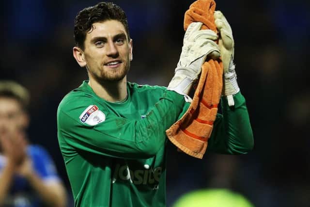 Luke McGee will be on the bench for tomorrow's game against Doncaster