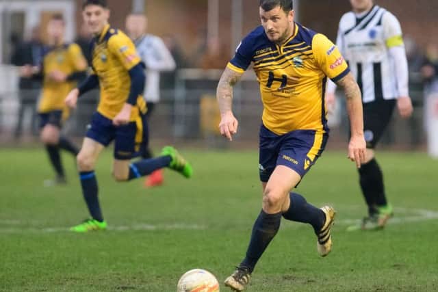 Gosport player coach Craig McAllister. Picture: Keith Woodland