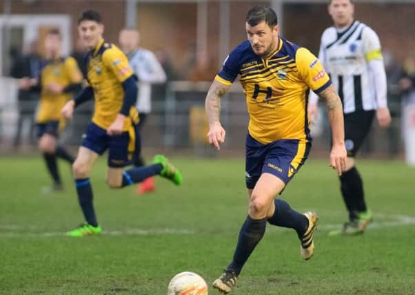 Gosport player coach Craig McAllister. Picture: Keith Woodland