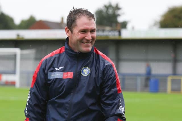 Hawks manager Lee Bradbury