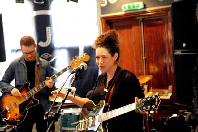 Aviv and the Eunuch Horn play at The Loft on Friday. Picture: Paul Windsor