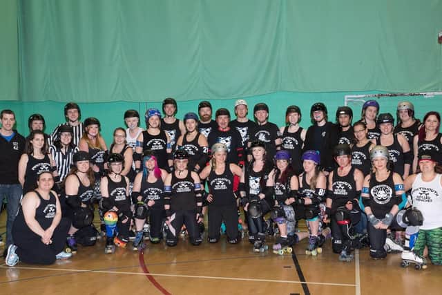 The Portsmouth Roller Wenches and The Portsmouth Scurvy Dogs