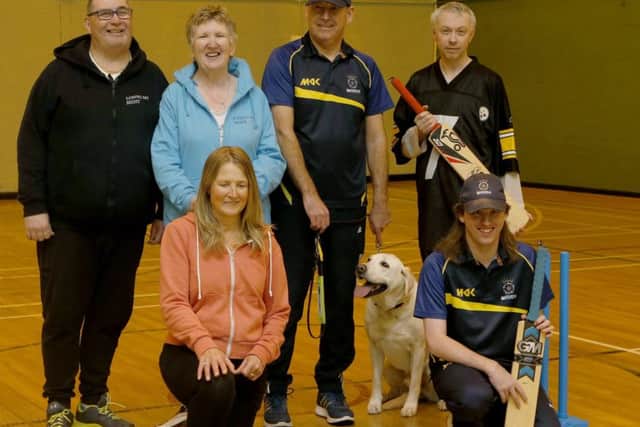 The
Losing my Sight Charity isholding a cricket activity for the blind at Fratton Community Centre, Portsmouth.
Picture: Habibur Rahman