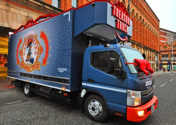 The Amazon Treasure Truck is coming to Portsmouth. Picture: Rui VieIra/PA Wire