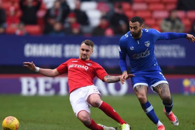 Oldham's Craig Davies was 'linked' with Pompey in January. Picture: PA Images
