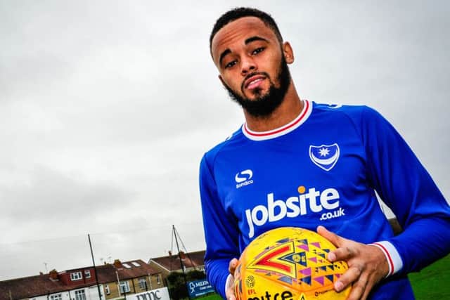 Pompey new-boy Anton Walkes Picture: Colin Famery