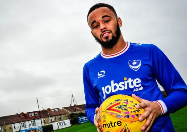 Pompey new-boy Anton Walkes Picture: Colin Famery