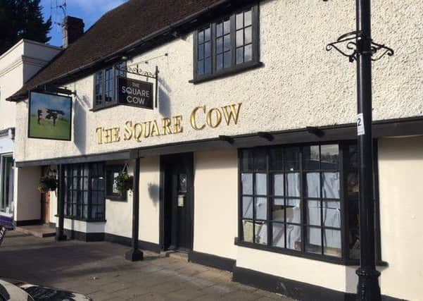 The Square Cow in The Square, Wickham