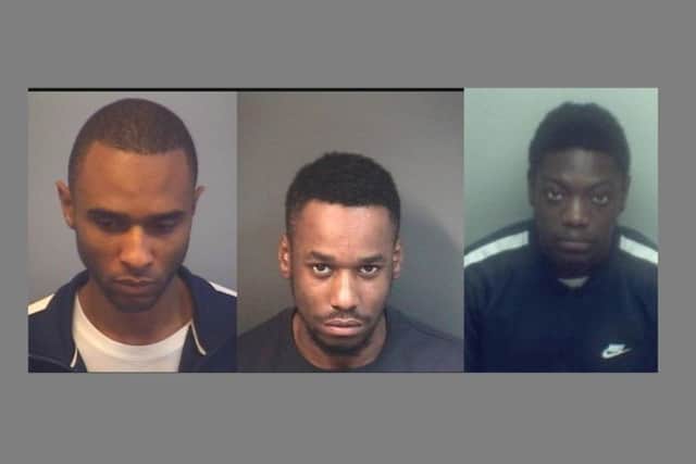 Andrew Brown, John Mashette and Xavier Attuh-Ansu jailed at Portsmouth Crown Court