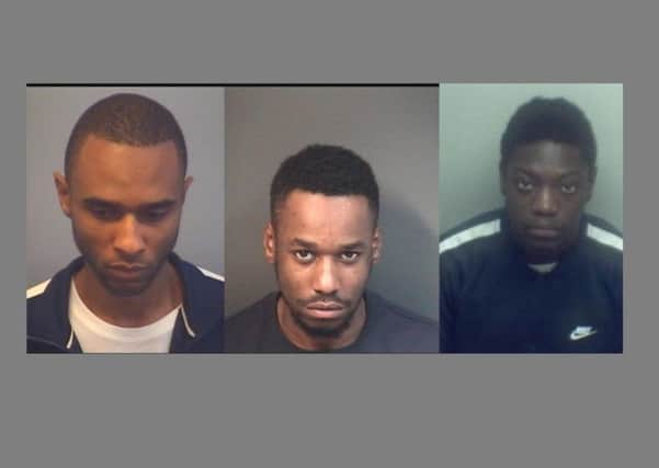 Andrew Brown, John Mashette and Xavier Attuh-Ansu jailed at Portsmouth Crown Court