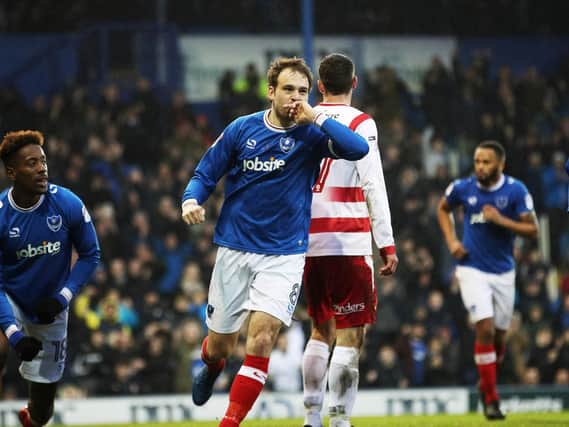 Brett Pitman came off the bench to score Pompey's equaliser