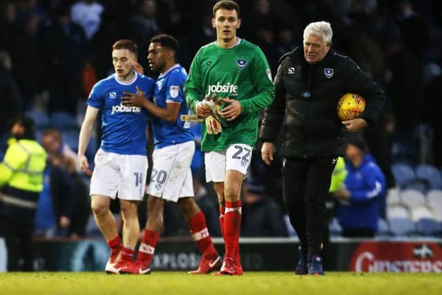 Kal Naismith was forced to play the final moments of the game as a makeshift goalkeeper. Picture: Joe Pepler