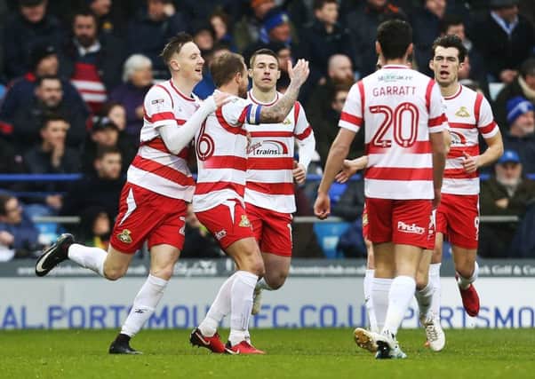 Doncaster got a draw but their boss admitted they were outplayed. Picture: Joe Pepler