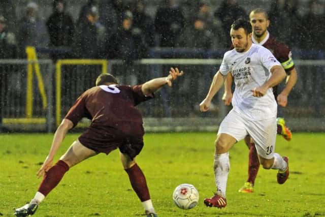 Hawks striker Matt Tubbs. Picture: Ian Hargreaves (171689-1)