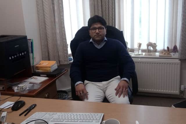 DETERMINED Dr Sumit Sharma, GP at Brockhurst Medical Centre, in Gosport
Picture: Ellie Pilmoor