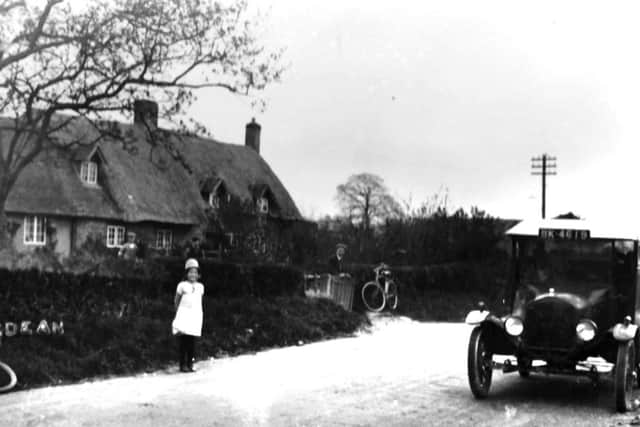 Lovedeancirca 1905. Do the cottages still exist?Picture: Barry Cox collection