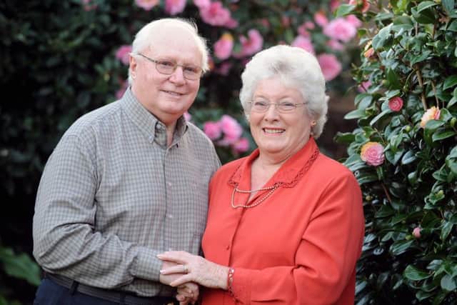 Jean and Edwin in 2008, when they celebrated their golden wedding.Picture: Allan Hutchings (080596)