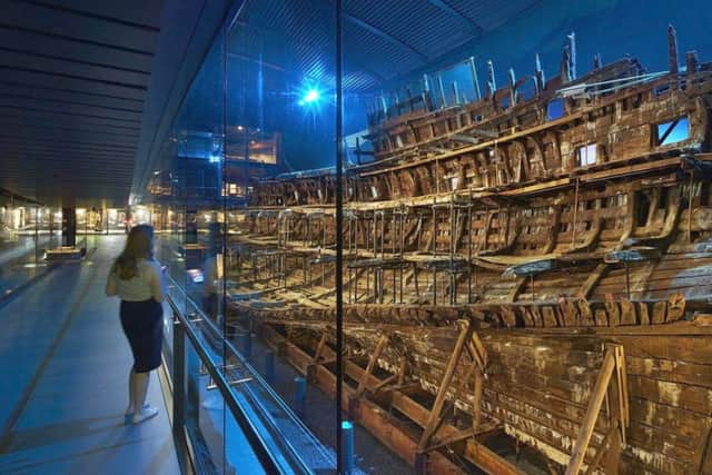 The Mary Rose Museum in Portsmouth.