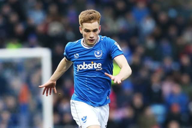 League One -  Portsmouth vs Scunthorpe United - 13/01/18PortsmouthÃ¢Â¬"s Connor Ronan PPP-180116-141859002