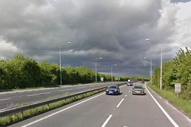 The collision happened on the A27 near Havant. Picture: Google Maps