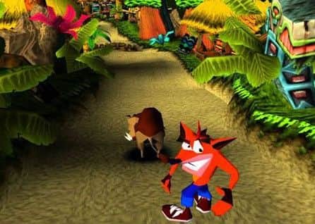 An original copy of Crash Bandicoot is valued at £179.95. Picture: Naughty Dog
