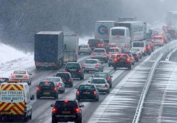 Snow could fall across the Portsmouth area tomorrow, the Met Office has said.