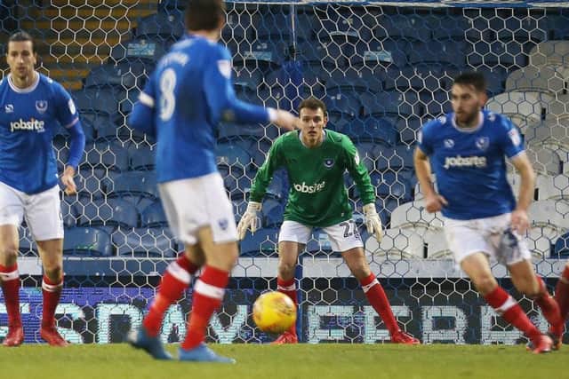 Kal Naismith was to go in between the posts against Doncaster after Stephen Henderson's injury. Picture: Joe Pepler