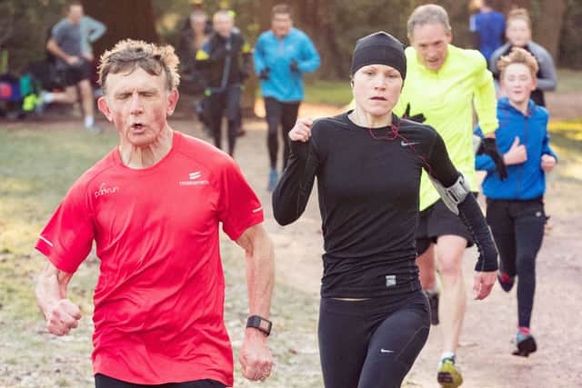 Andrea Kerage had a good run at Havant parkrun. Picture: Keith Woodland