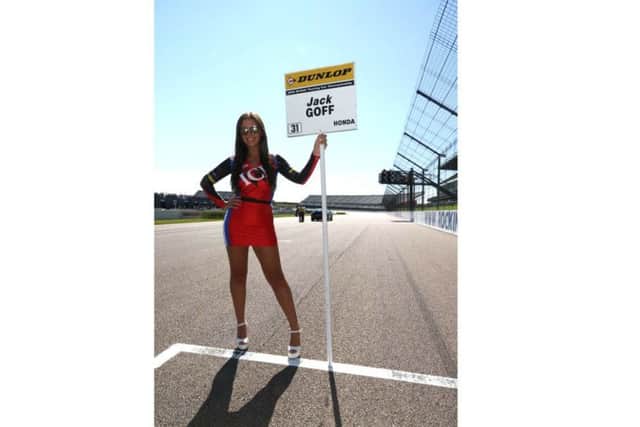 BTCC grid girl, Tegan Ramsay, from Emsworth