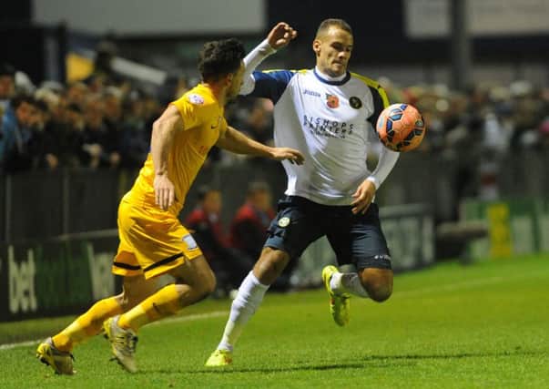 Josh Huggins in his previous spell with the Hawks. Picture: Ian Hargreaves (143197-11)