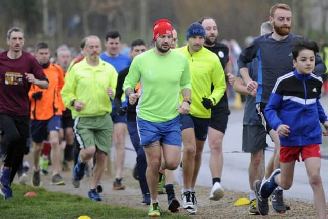 Fareham parkrun event 100. Picture Ian Hargreaves (180189-1)
