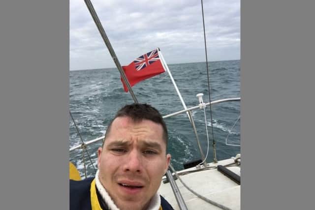 Dmytro Kruik, 29, who admitted people smuggling after being caught with six Ukrainian people in a yacht at Hayling Island